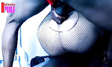 Intense Milf Fucks Her Punching Bag With Passion - Mature Cougar Sex