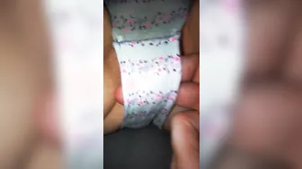 Fiancé's Surprise - Unboxing of Cotton Panties with Sexual Tease