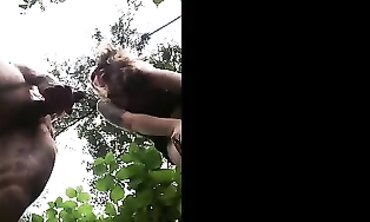 Grandma's Anal Adventure - Old Lady Facesitting & Facial Blowjob