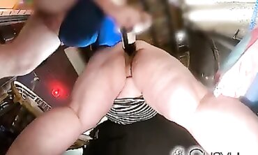 Plus Size Stepbrother's Champagne Shower With Big Boobs Sister