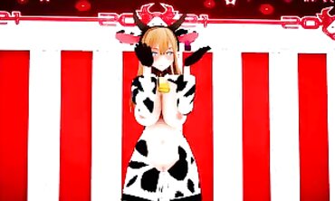 MMD Sexy Dancer in Leotard Shows Off Her Best Dance Movements