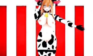 MMD Sexy Dancer in Leotard Shows Off Her Best Dance Movements