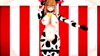 MMD Sexy Dancer in Leotard Shows Off Her Best Dance Movements