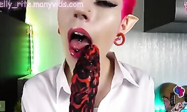 Callie's Creepy Halloween Adventure - Role Play with Fetish Twist