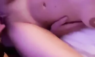 Hot MILF Gives Steamy BJ in Hotel Room - POV Creampie
