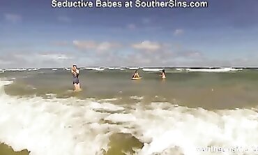 Sinful Summer - Sex on The Sand With Hot Blonde Babe