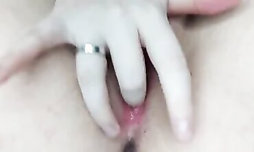 Close Up Pussy Play - Hot Blonde Masturbates With Vibrator For You