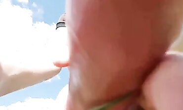 Hot Babe Fapping Outdoors in Public - Roadside Masturbation Adventure
