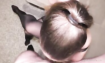 Elderly Stepsister's POV Jerks Off While Watching His Mom Fucked By A Stranger