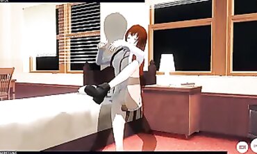 3D Anime Steampunk Adventure - Virtual Reality Sex with Kurisu Makase from STEINS;Gate