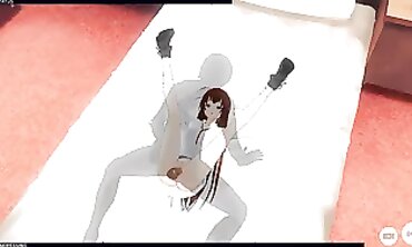 3D Anime Steampunk Adventure - Virtual Reality Sex with Kurisu Makase from STEINS;Gate