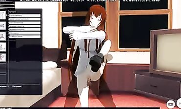 3D Anime Steampunk Adventure - Virtual Reality Sex with Kurisu Makase from STEINS;Gate