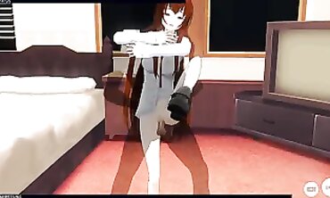 3D Anime Steampunk Adventure - Virtual Reality Sex with Kurisu Makase from STEINS;Gate