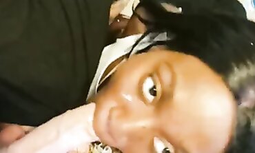 Two African Babes Share A Long White Dick In This Ebony Threesome