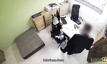 Hot MILF Seduces Loan Officer With Piercings And Anal Sex