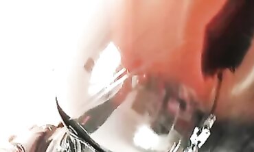 Bondaged Babe's Vinyl-Clad Ass Gets Dominated by Her Master - Chastity Videos