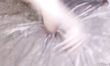 Gf with a wooly vagina screwed the delivery guy