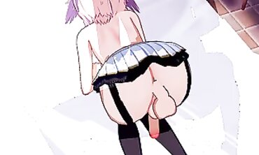 Super cute crossdresser trap astrolfos anal pounding by stud