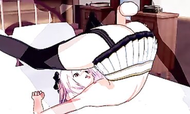 Super cute crossdresser trap astrolfos anal pounding by stud