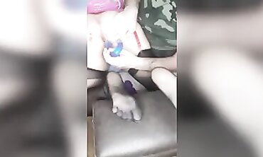 AssFucked college girl #1 - Anal Training With Sex Toys And A Big Dick