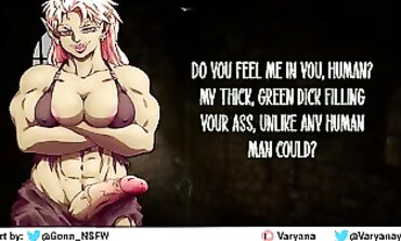 Nailed by Futa Orc into Jail