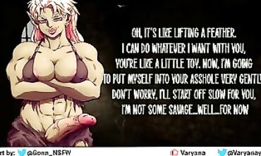 Nailed by Futa Orc into Jail
