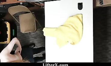 19-Year Old Busty Teen Faces Consequences After Shoplift headline