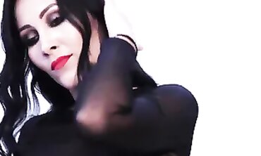 Angie Millers Sensual Striptease - Erotic Dancing In Lingerie And Stockings