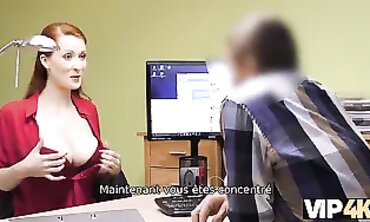 Hot Redhead Teen Rides Big Dick For A Huge Cash Prize In This Erotic Game Show