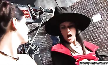 3way FFM Throated Hardcore Anal Sex with Lucie Wilde & Carmela Banxxx