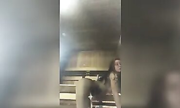 Eastern Slut Faces Exposed in Glass Room - Sexual Exploration with Older Man