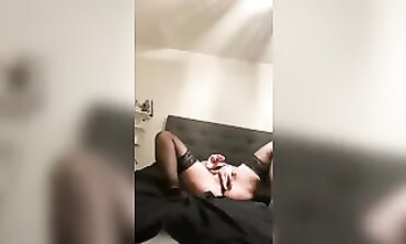 Exclusive Footage - Hidden Cam Captures Hot Blonde Babe Masturbating