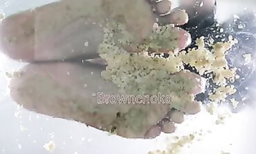 Fetish Fantasy - Foot Domination with Bondage Heels & Sparkling Neat Feet
