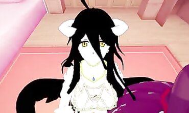 Overlord Season 2 - Three Dimensional Point Of View - Alya Serenade as Albedo & Kira Buckley as Shaltiel's POV