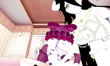 Overlord Season 2 - Three Dimensional Point Of View - Alya Serenade as Albedo & Kira Buckley as Shaltiel's POV