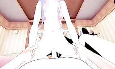 Overlord Season 2 - Three Dimensional Point Of View - Alya Serenade as Albedo & Kira Buckley as Shaltiel's POV