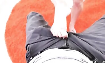 Point-of-View" Blowjob with Big Orb Eyes Girlfriend - POV BJ With Eye Contact & Facial cumshot