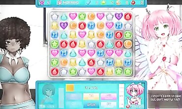 Smashing inwards the Mile High Bar - Huniepop 2