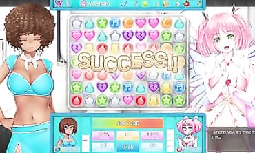Smashing inwards the Mile High Bar - Huniepop 2