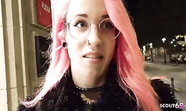 Hot Hispanic Teen Filled With German Anal Sex