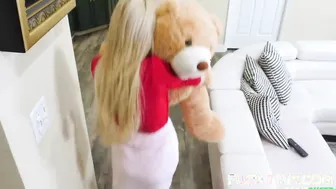Sexy Siya's Passionate Ride - Hot Blonde Teen Fucked Hard By A Huge Black Dick