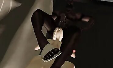 Big Dick Thriller! Petite Blonde Teen Gets Rough Anal Sex From Huge Monster-Dick