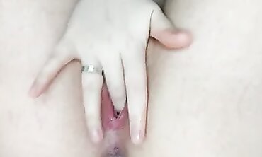 Close-Up View of Pissing Woman's Face in High Definition