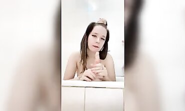 Hot Blonde Teenage Vixens - Sizzling Shower Scene with Sexy barely legal Couple