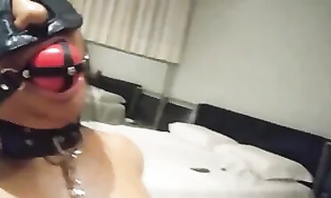 Big Boob Bound Girlfriend - Bondage Blowjob & Rough Sex with Huge Jugs! Amateur
