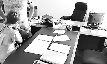Petite Assistant Gives Boss A Surprise Office Blowjob And Rides His Big Dick