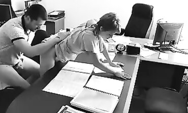 Petite Assistant Gives Boss A Surprise Office Blowjob And Rides His Big Dick