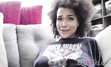 AlinaAli's Big Black Booty Bounces on BBC in First Ever Interracial