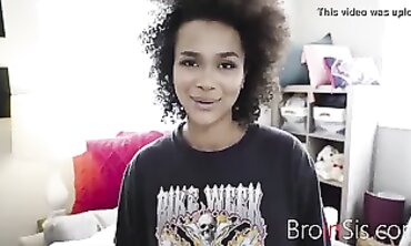 AlinaAli's Big Black Booty Bounces on BBC in First Ever Interracial