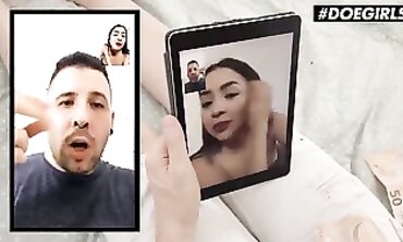POV Blowjob From Cute Latina Teen With A Stranger